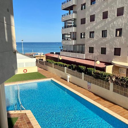 Apartment On The Beach With Parking And Pool Calpe Eksteriør billede
